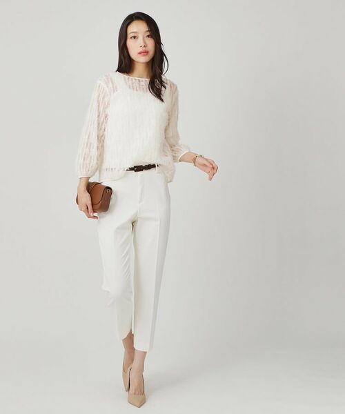 COUP DE CHANCE / クードシャンス シャツ・ブラウス | 【手洗い可／日本製】フェザーチュールのブラウス | 詳細7