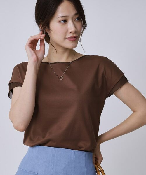 COUP DE CHANCE / クードシャンス カットソー | 【手洗い可/日本製】シンプルジャージカットソー | 詳細10