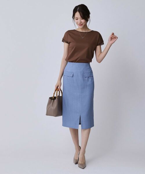 COUP DE CHANCE / クードシャンス カットソー | 【手洗い可/日本製】シンプルジャージカットソー | 詳細11