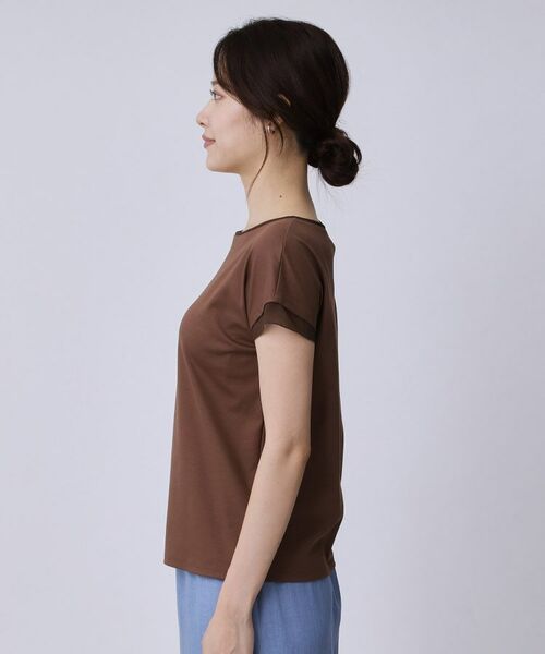 COUP DE CHANCE / クードシャンス カットソー | 【手洗い可/日本製】シンプルジャージカットソー | 詳細15