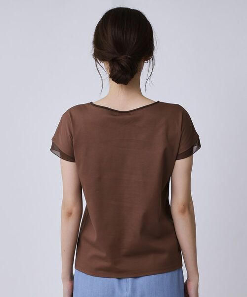 COUP DE CHANCE / クードシャンス カットソー | 【手洗い可/日本製】シンプルジャージカットソー | 詳細16