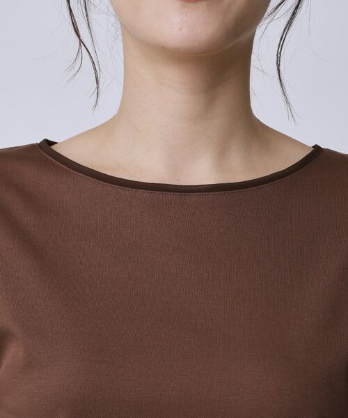COUP DE CHANCE / クードシャンス カットソー | 【手洗い可/日本製】シンプルジャージカットソー | 詳細17