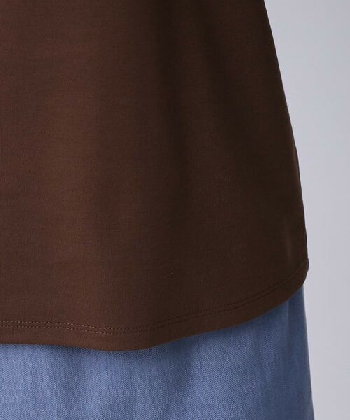 COUP DE CHANCE / クードシャンス カットソー | 【手洗い可/日本製】シンプルジャージカットソー | 詳細19