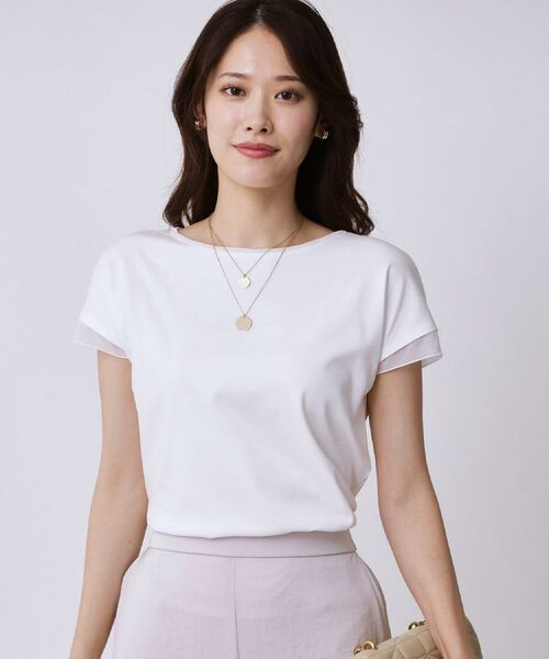 COUP DE CHANCE / クードシャンス カットソー | 【手洗い可/日本製】シンプルジャージカットソー | 詳細2