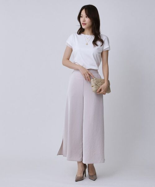 COUP DE CHANCE / クードシャンス カットソー | 【手洗い可/日本製】シンプルジャージカットソー | 詳細4