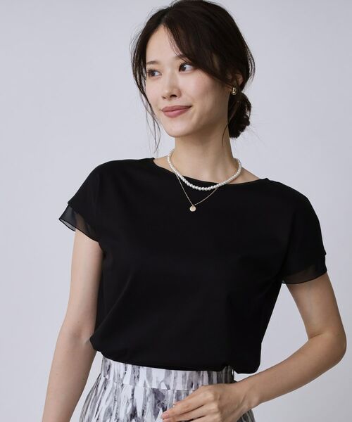 COUP DE CHANCE / クードシャンス カットソー | 【手洗い可/日本製】シンプルジャージカットソー | 詳細7