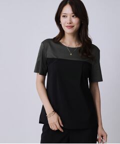 COUP DE CHANCE / クードシャンス カットソー | 【手洗い可／セットアップ可】レイヤード風カットソー