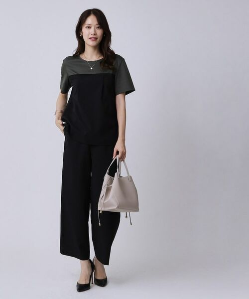 COUP DE CHANCE / クードシャンス カットソー | 【手洗い可/セットアップ可】レイヤード風カットソー | 詳細7