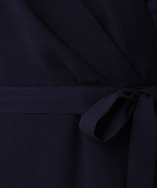 COUP DE CHANCE / クードシャンス ロング・マキシ丈ワンピース | 【手洗い可/日本製】カシュクール風ワンピース | 詳細7