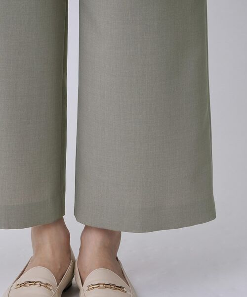 COUP DE CHANCE / クードシャンス パンツ | 【手洗い可／日本製】ストレートワイドパンツ | 詳細15