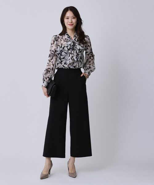 COUP DE CHANCE / クードシャンス パンツ | 【手洗い可／日本製】ストレートワイドパンツ | 詳細6