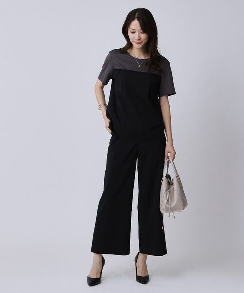 COUP DE CHANCE / クードシャンス パンツ | 【手洗い可／日本製】ストレートワイドパンツ | 詳細7