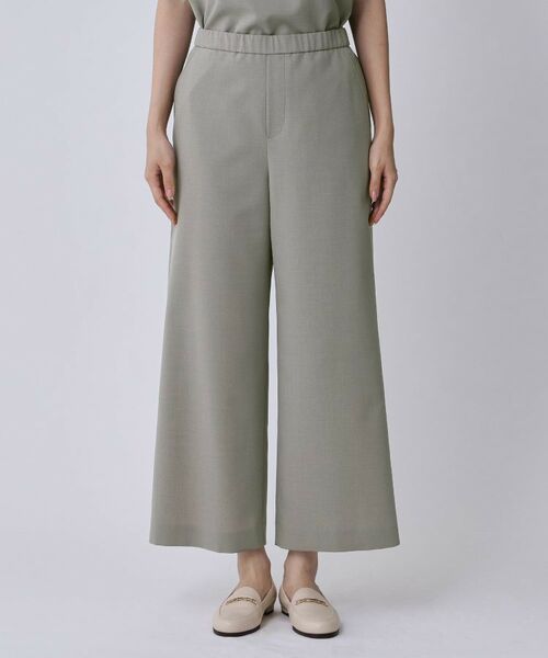 COUP DE CHANCE / クードシャンス パンツ | 【手洗い可／日本製】ストレートワイドパンツ | 詳細9