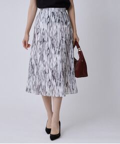 COUP DE CHANCE / クードシャンス スカート | 【手洗い可／日本製】プリント柄スカート