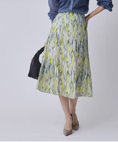 COUP DE CHANCE / クードシャンス スカート | 【手洗い可／日本製】プリント柄スカート