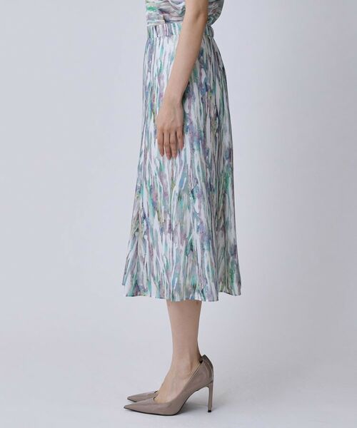 COUP DE CHANCE / クードシャンス スカート | 【手洗い可/日本製】プリント柄スカート | 詳細15