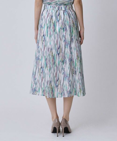 COUP DE CHANCE / クードシャンス スカート | 【手洗い可/日本製】プリント柄スカート | 詳細16