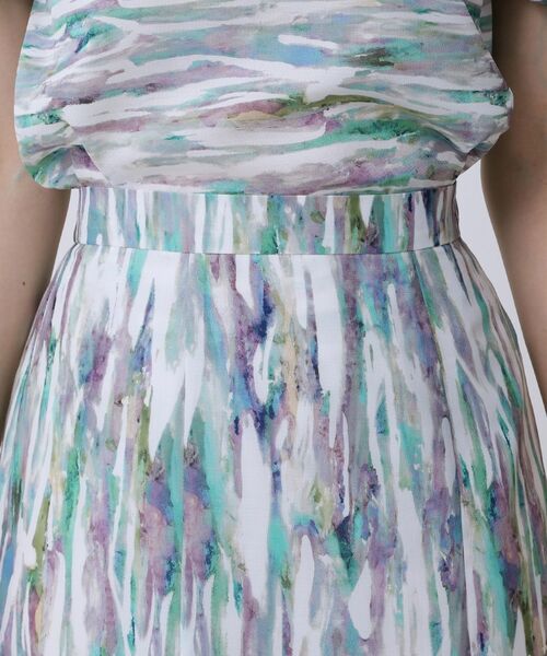 COUP DE CHANCE / クードシャンス スカート | 【手洗い可/日本製】プリント柄スカート | 詳細17