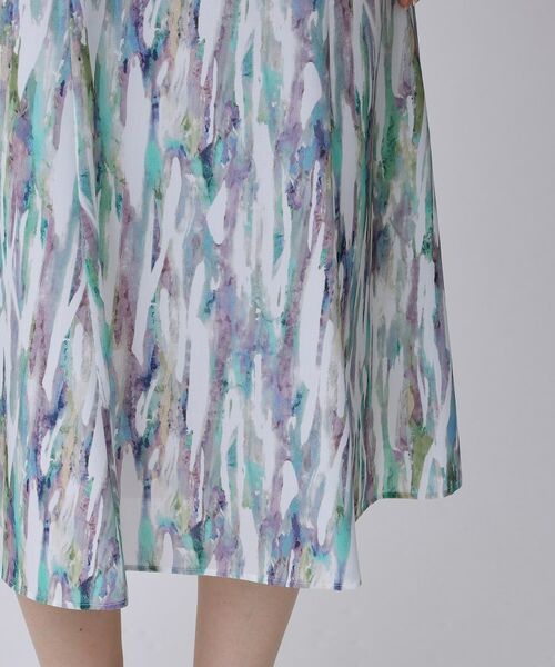 COUP DE CHANCE / クードシャンス スカート | 【手洗い可/日本製】プリント柄スカート | 詳細20