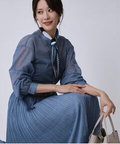 COUP DE CHANCE / クードシャンス シャツ・ブラウス | 【手洗い可】シアーブラウス