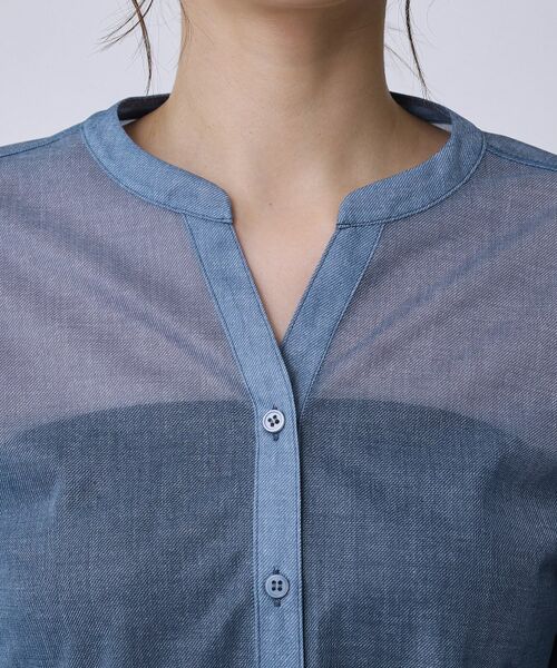 COUP DE CHANCE / クードシャンス シャツ・ブラウス | 【手洗い可】シアーブラウス | 詳細16