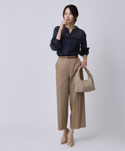 COUP DE CHANCE / クードシャンス シャツ・ブラウス | 【手洗い可】シアーブラウス | 詳細21