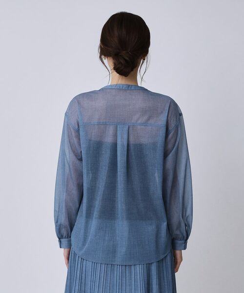 COUP DE CHANCE / クードシャンス シャツ・ブラウス | 【手洗い可】シアーブラウス | 詳細26