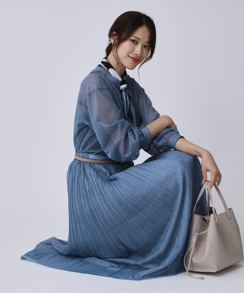 COUP DE CHANCE / クードシャンス シャツ・ブラウス | 【手洗い可】シアーブラウス | 詳細6