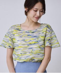 COUP DE CHANCE / クードシャンス シャツ・ブラウス | 【手洗い可／日本製】プリント柄ブラウス