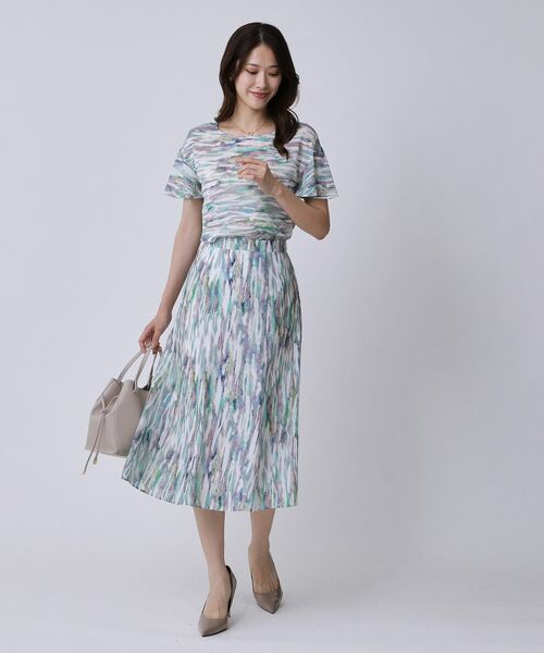 COUP DE CHANCE / クードシャンス シャツ・ブラウス | 【手洗い可/日本製】プリント柄ブラウス | 詳細11