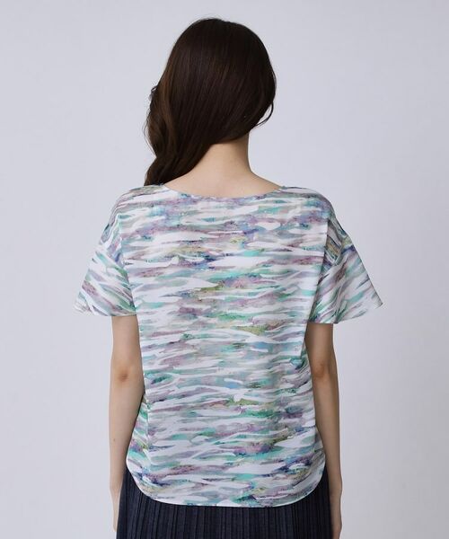 COUP DE CHANCE / クードシャンス シャツ・ブラウス | 【手洗い可/日本製】プリント柄ブラウス | 詳細16