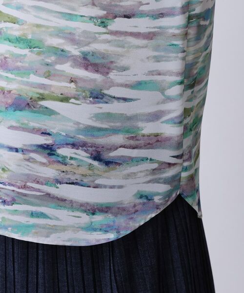 COUP DE CHANCE / クードシャンス シャツ・ブラウス | 【手洗い可/日本製】プリント柄ブラウス | 詳細19