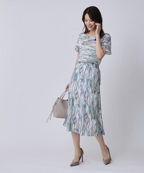 COUP DE CHANCE / クードシャンス シャツ・ブラウス | 【手洗い可／日本製】プリント柄ブラウス | 詳細20