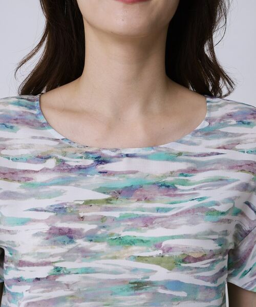 COUP DE CHANCE / クードシャンス シャツ・ブラウス | 【手洗い可／日本製】プリント柄ブラウス | 詳細25