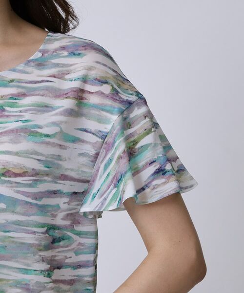 COUP DE CHANCE / クードシャンス シャツ・ブラウス | 【手洗い可／日本製】プリント柄ブラウス | 詳細26