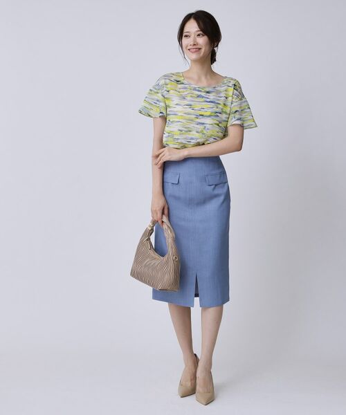 COUP DE CHANCE / クードシャンス シャツ・ブラウス | 【手洗い可/日本製】プリント柄ブラウス | 詳細5