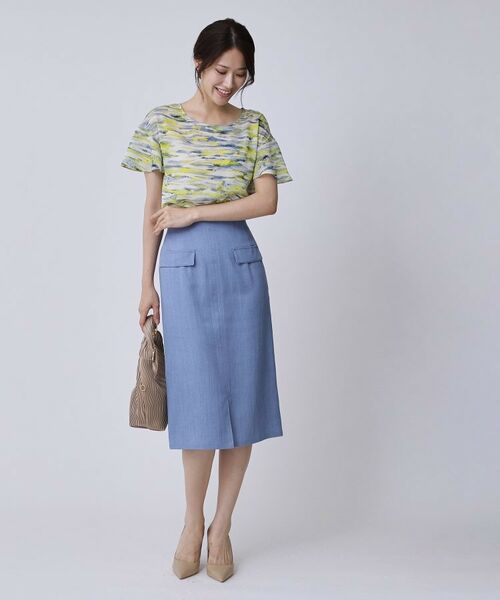 COUP DE CHANCE / クードシャンス シャツ・ブラウス | 【手洗い可/日本製】プリント柄ブラウス | 詳細6