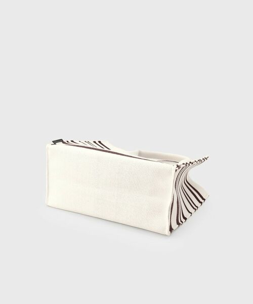 COUP DE CHANCE / クードシャンス トートバッグ | トーンリズムニット／大人ボーダー柄／ニットバック | 詳細14