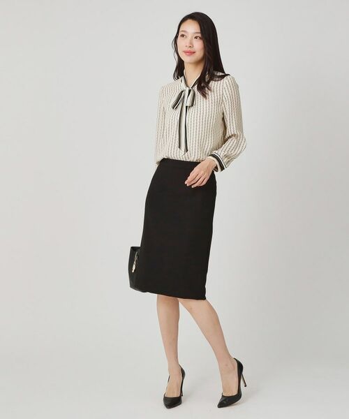 COUP DE CHANCE / クードシャンス シャツ・ブラウス | 【手洗い可/日本製】チェーン柄ブラウス | 詳細15