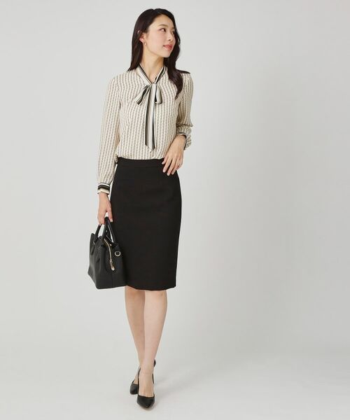 COUP DE CHANCE / クードシャンス シャツ・ブラウス | 【手洗い可/日本製】チェーン柄ブラウス | 詳細16