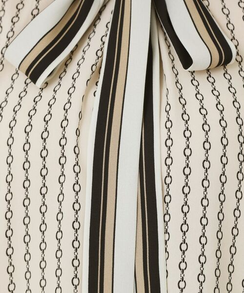 COUP DE CHANCE / クードシャンス シャツ・ブラウス | 【手洗い可/日本製】チェーン柄ブラウス | 詳細17