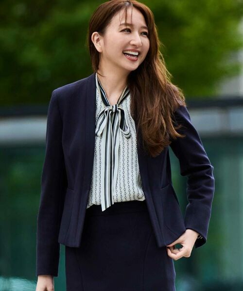 COUP DE CHANCE / クードシャンス シャツ・ブラウス | 【手洗い可/日本製】チェーン柄ブラウス | 詳細18