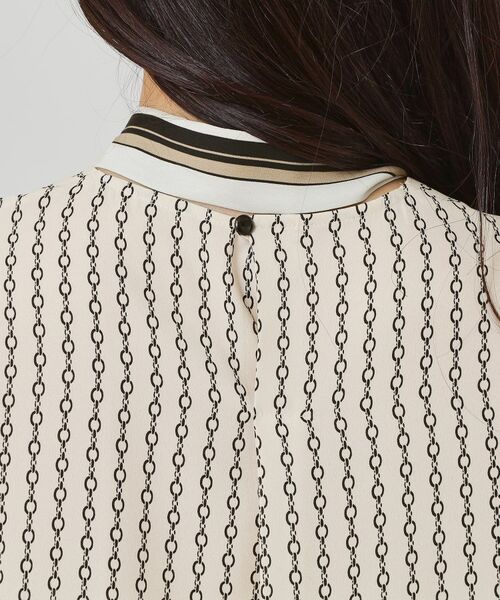 COUP DE CHANCE / クードシャンス シャツ・ブラウス | 【手洗い可/日本製】チェーン柄ブラウス | 詳細23