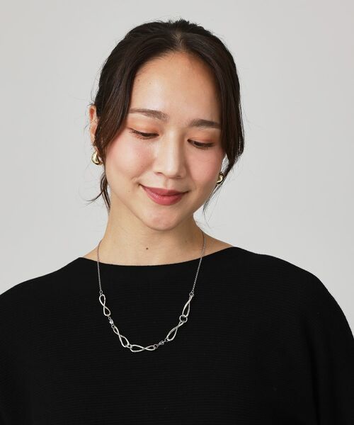 COUP DE CHANCE / クードシャンス ネックレス・ペンダント・チョーカー | エタニティ／ツイストゴールドネックレス／華やか | 詳細5