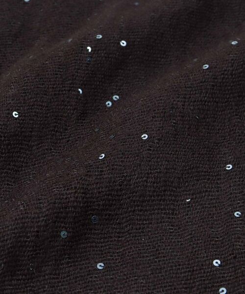 COUP DE CHANCE / クードシャンス マフラー・ショール・スヌード・ストール | スパンコールストール／きらめきを纏う／大人の軽やかストール | 詳細4