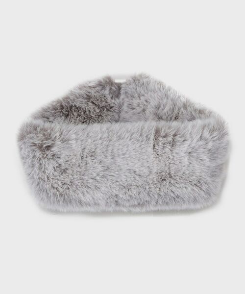 COUP DE CHANCE / クードシャンス マフラー・ショール・スヌード・ストール | エコファーミニ／ワンタッチでつけ外し簡単／ふわふわ暖かい | 詳細2