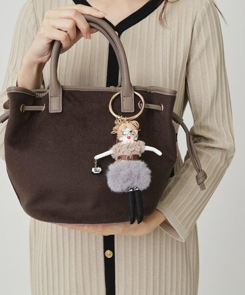 COUP DE CHANCE / クードシャンス キーホルダー・ストラップ | マダム・ルル／ファー付きおしゃれマダムチャーム | 詳細6