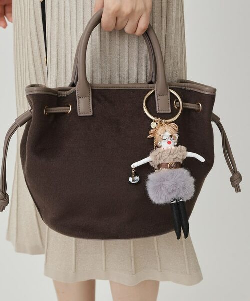 COUP DE CHANCE / クードシャンス キーホルダー・ストラップ | マダム・ルル／ファー付きおしゃれマダムチャーム | 詳細7