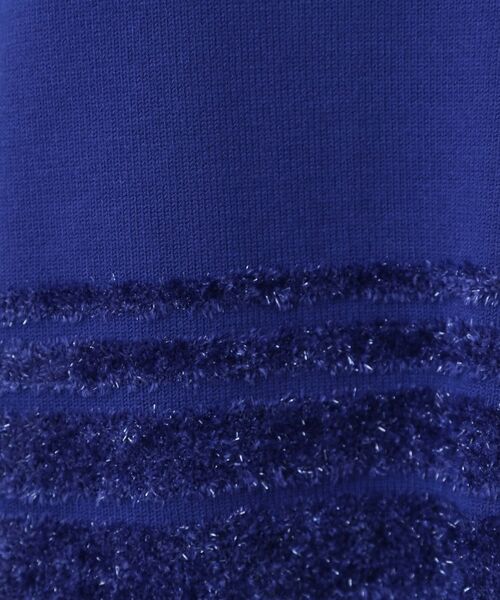 COUP DE CHANCE / クードシャンス ニット・セーター | 【手洗い可／長め丈】ラメフェザーデザインのニットトップス | 詳細20