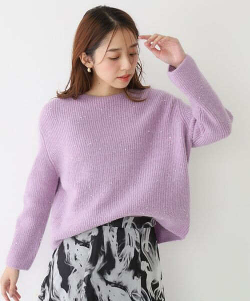 COUP DE CHANCE / クードシャンス ニット・セーター | 【手洗い可】スパンコール付ニットトップス | 詳細17